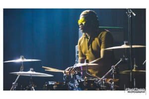 Jai drummer of Lava La Rue - Elysée Montmartre - Paris 2022 - david poulain